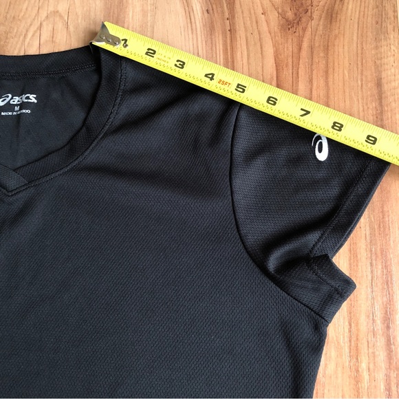 ASICS Active Shirt Short Sleeve Black Medium Women’s - Picture 8 of 16